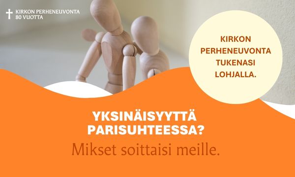 Mainoskuva, jossa teksti 