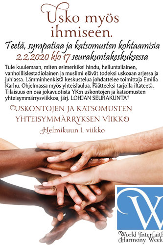Teetä, sympatiaa ja katsomusten kohtaamisia