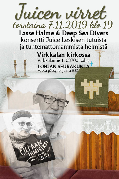 Juicen virret, Lasse Halme & Deep Sea Divers Juicen virret, Lasse Halme & Deep Sea Divers