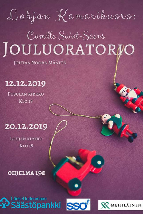 Lohjan Kamarikuoron joulukonsertti Lohjan Kamarikuoron joulukonsertti