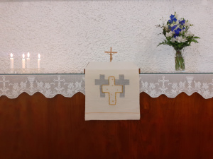 Altaret i Virkby kyrka