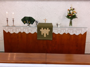 Altaret i Virkby kyrka