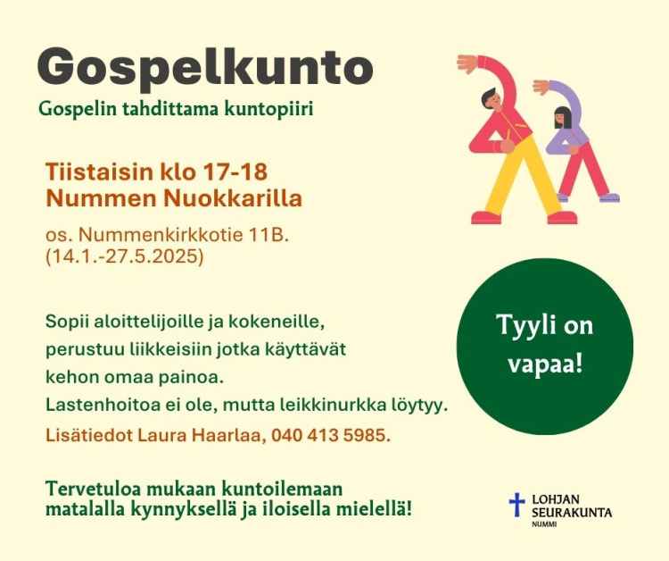 Gospelkunto Gospelkunto mainos