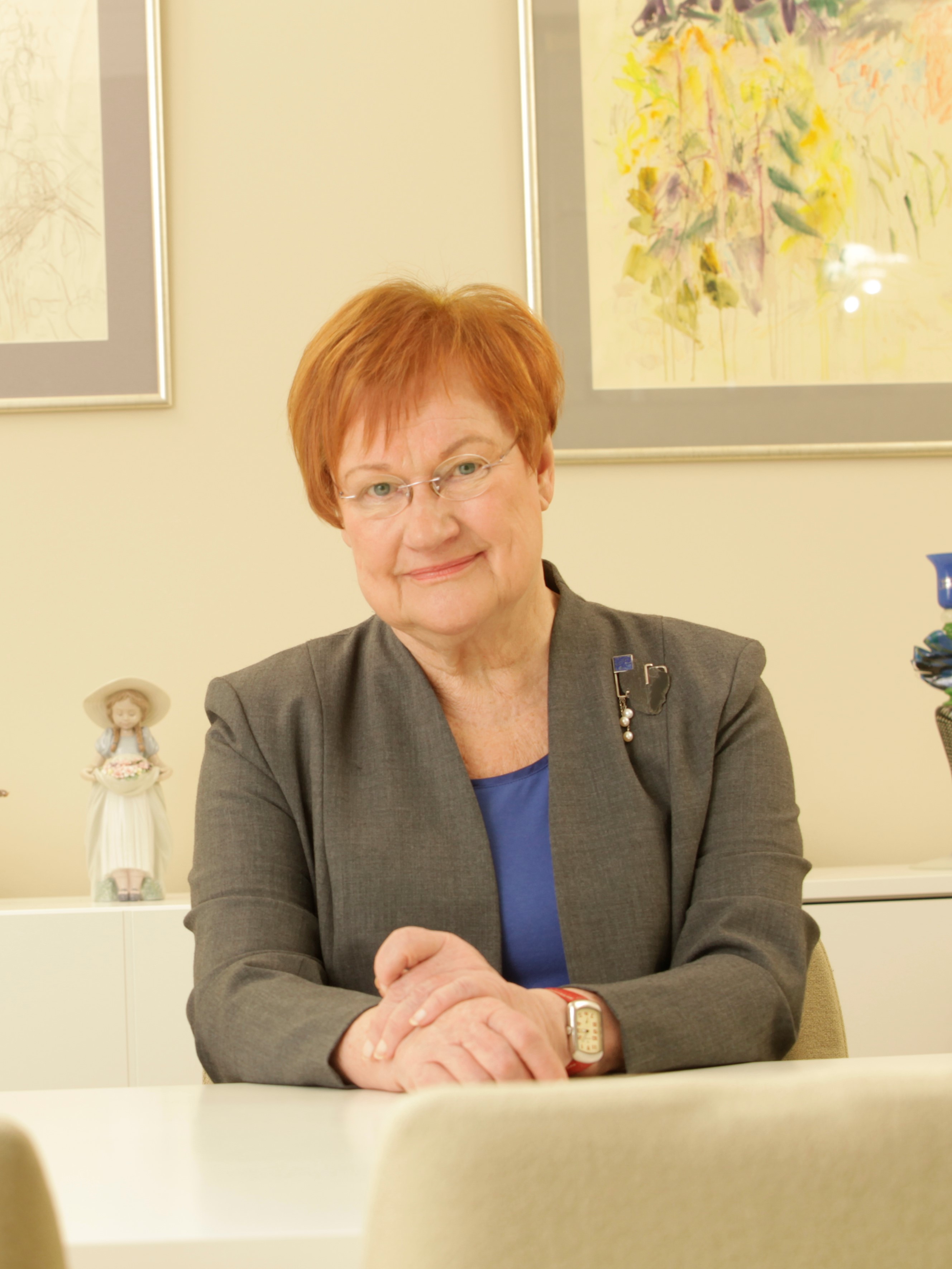 presidentti Tarja Halonen