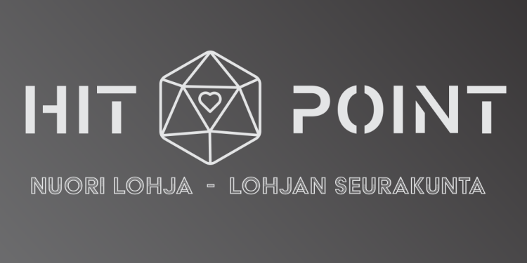 Pelitila Hit Point avoinna hit point logo harmaa