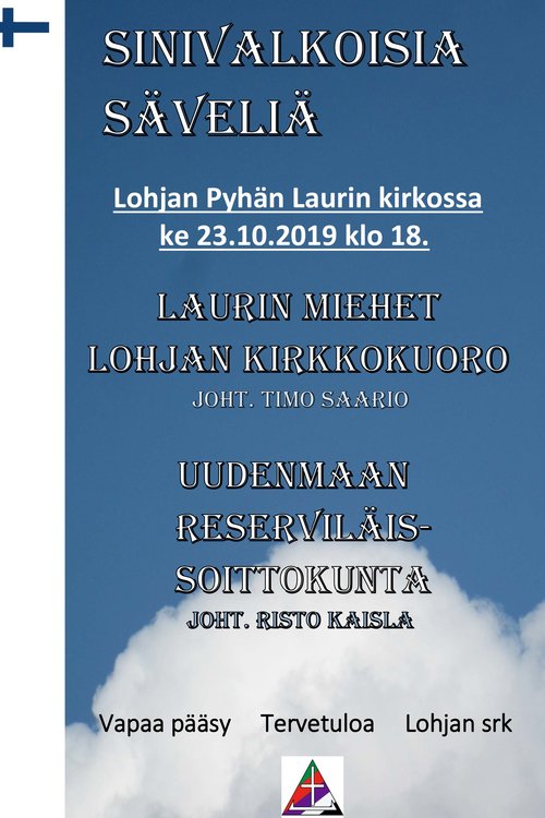 Sinivalkoisia säveliä. Sinivalkoisia säveliä.
