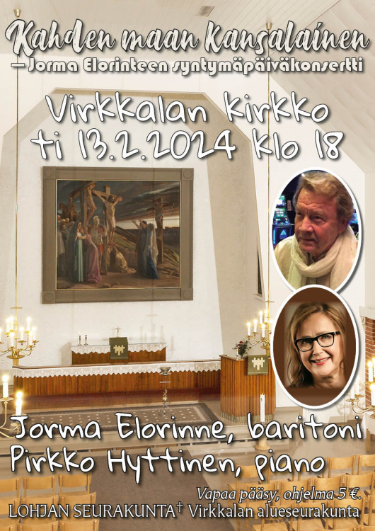 Virkkalan kirkon Pyhän Ristin kappeli, Jorma Elorinne ja Pirkko Hyttinen