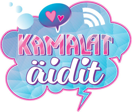 Kamalat äidit -vertaisryhmä kuvassa kamalat äidit logo
