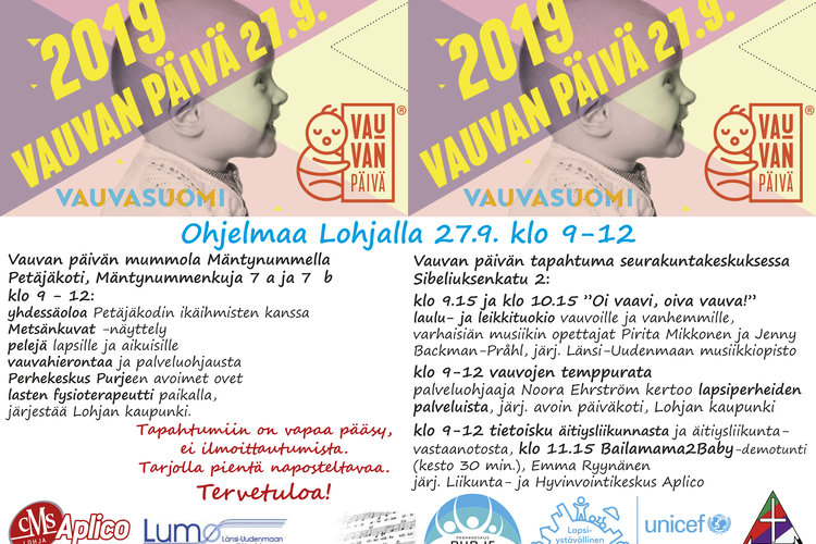 Vauvanpäivä Vauvanpäivä