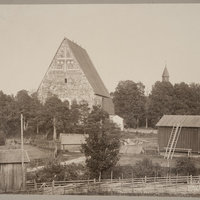 Lohjan Pyhän Laurin kirkko
Ståhlberg K. E., kuvaaja 1890–1899 
Museovirasto - Musketti