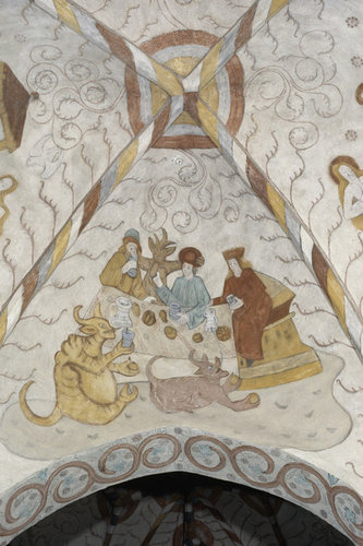 Syntisten pitopöytä (Paholaisten pidot)

-Welin P. O., kuvaaja 
-Museovirasto - Musketti