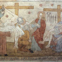 Avaa kuva isommaksi Jeesus otetaan ristiltä