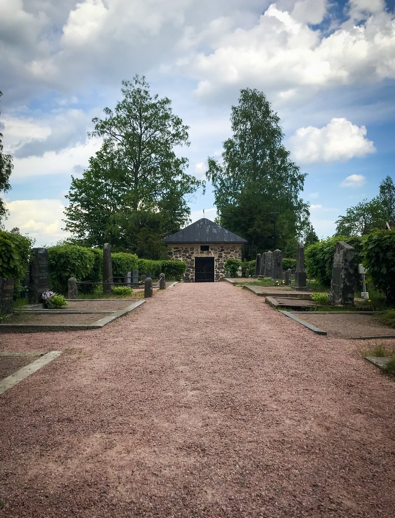 Avaa kuva isommaksi Nummen vanha hautausmaa