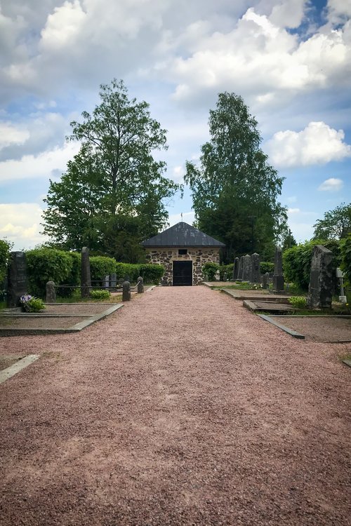 Avaa kuva isommaksi Nummen vanha hautausmaa